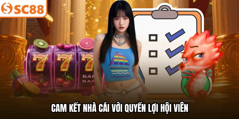 Cam kết nhà cái với quyền lợi hội viên